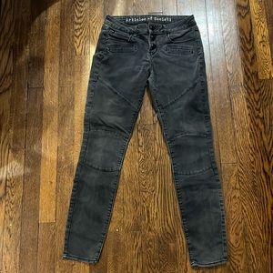 Vintage Articles of Society Black Skinny/Straight Leg Jeans
